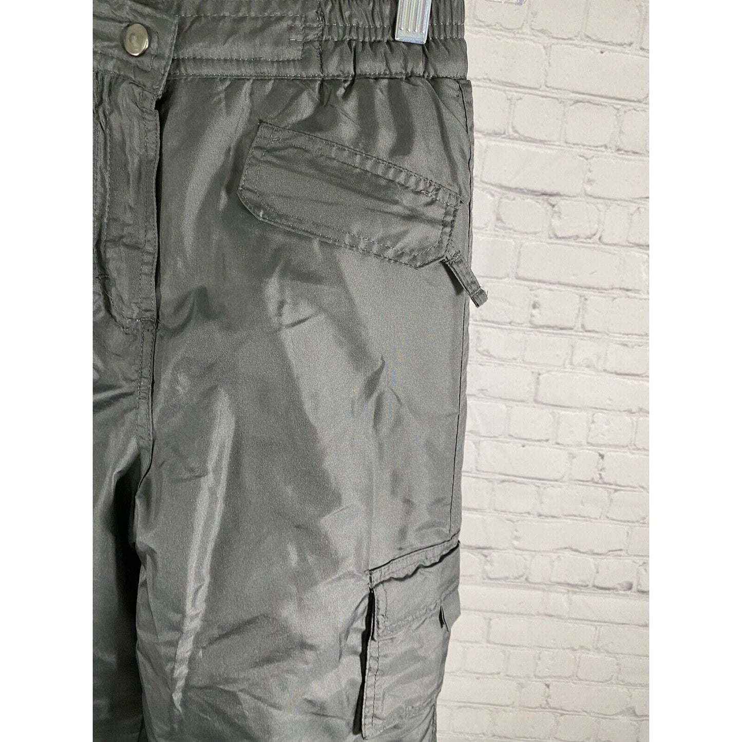 Ixtreme Outfitters Dark Gray Youth Snow Ski Snowboard Pants Pockets Youth 6X/7