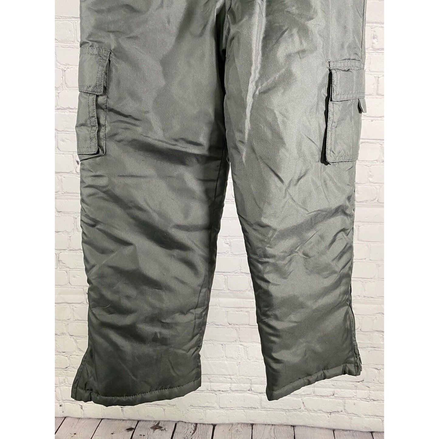 Ixtreme Outfitters Dark Gray Youth Snow Ski Snowboard Pants Pockets Youth 6X/7