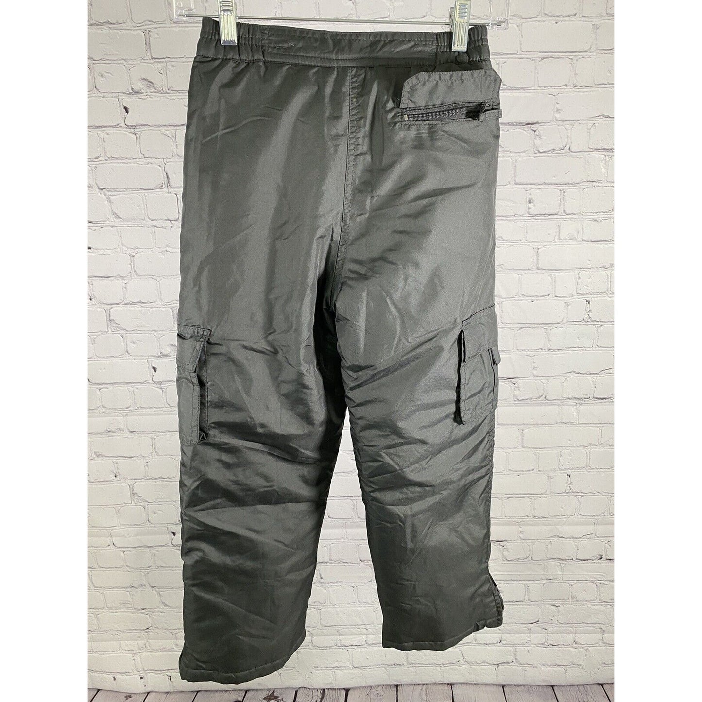 Ixtreme Outfitters Dark Gray Youth Snow Ski Snowboard Pants Pockets Youth 6X/7