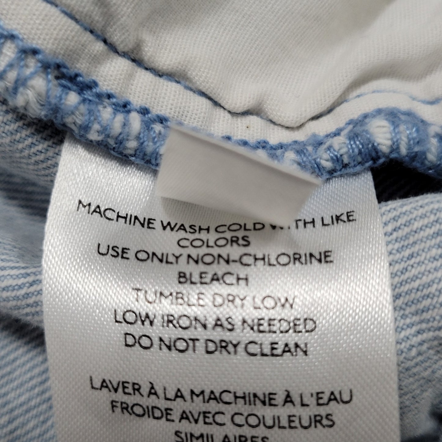 Urban Outfitters Blue Denim Light Wash Full Zip Unlined Jacket Small S