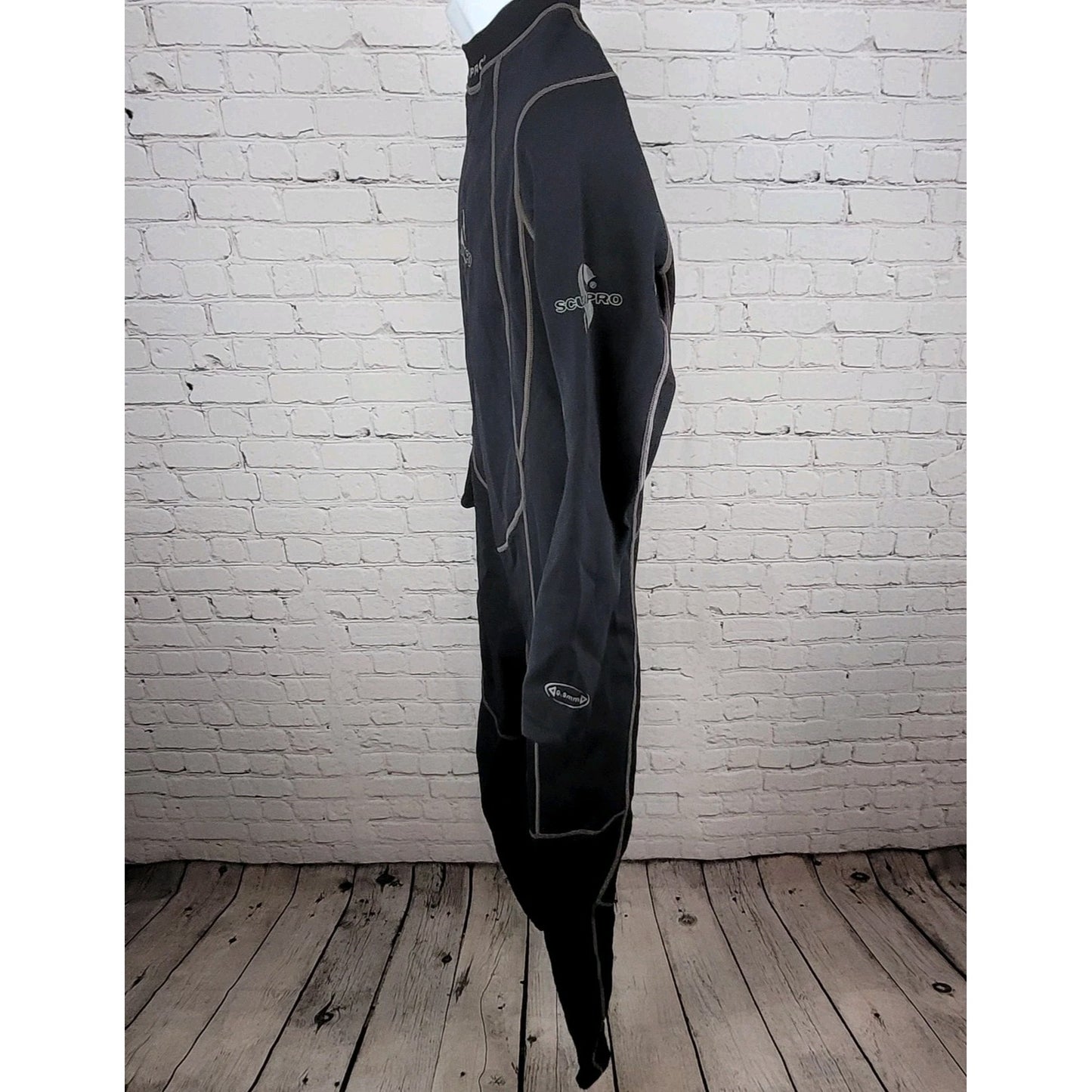 Scubapro Black .5mm Long Sleeve Zipped Full Dive Scuba Wetsuit Size XXL
