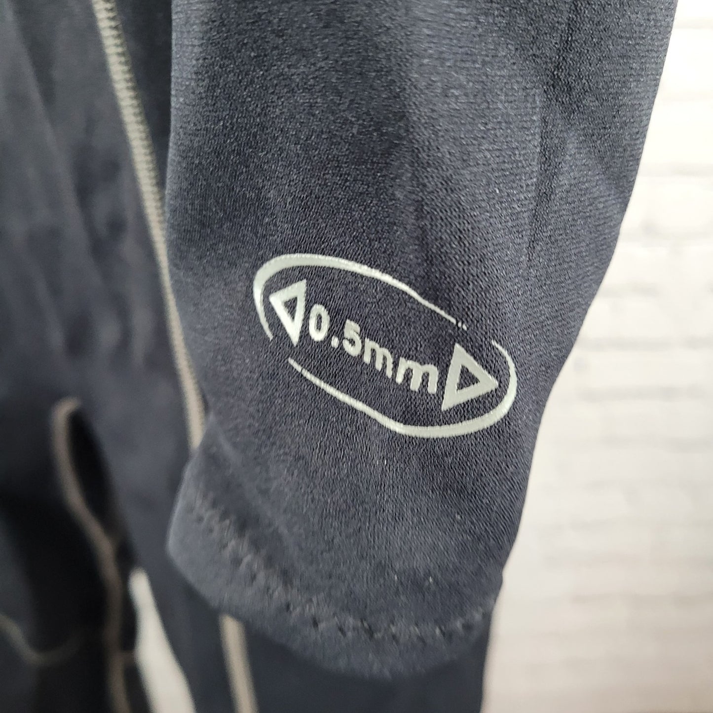 Scubapro Black .5mm Long Sleeve Zipped Full Dive Scuba Wetsuit Size XXL