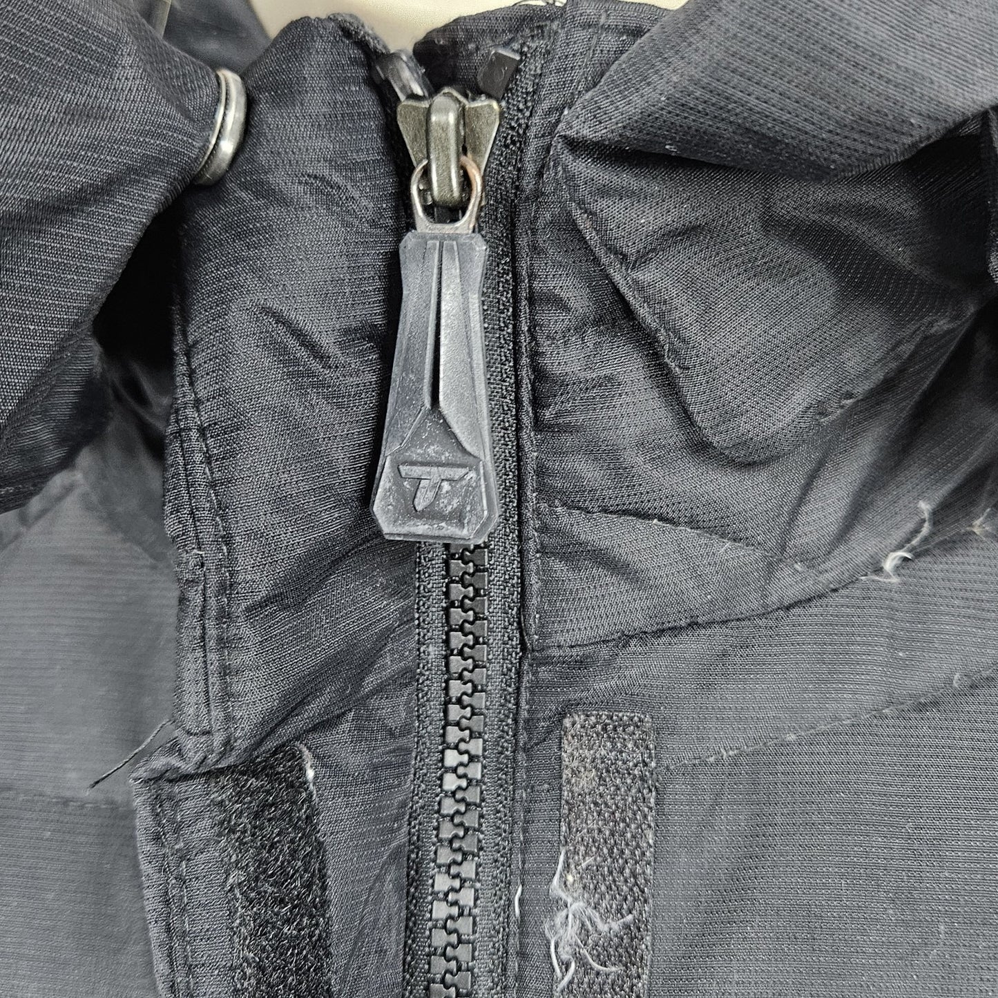 Columbia Black 550 Titanium Omni Tech Down Feather Waterproof Hood Parka Coat S