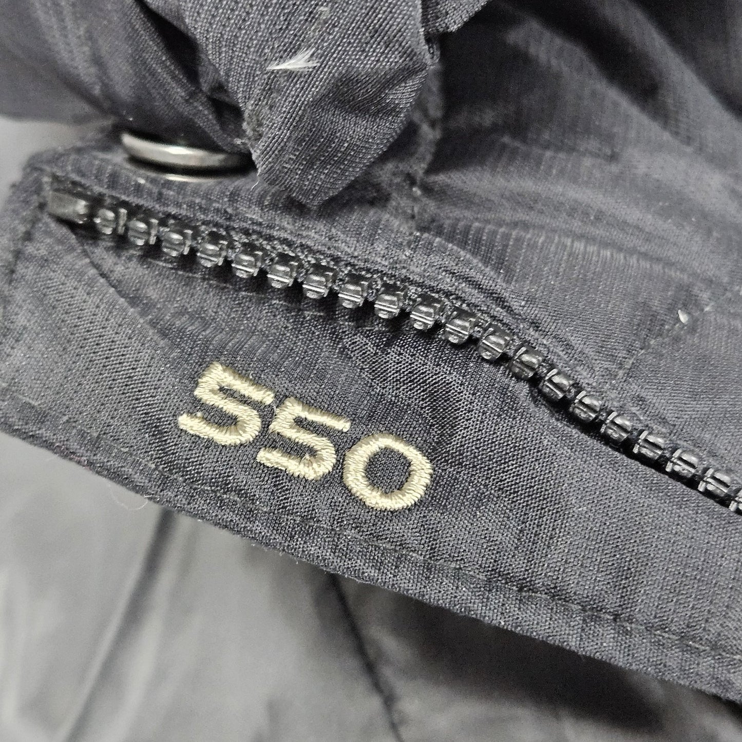 Columbia Black 550 Titanium Omni Tech Down Feather Waterproof Hood Parka Coat S