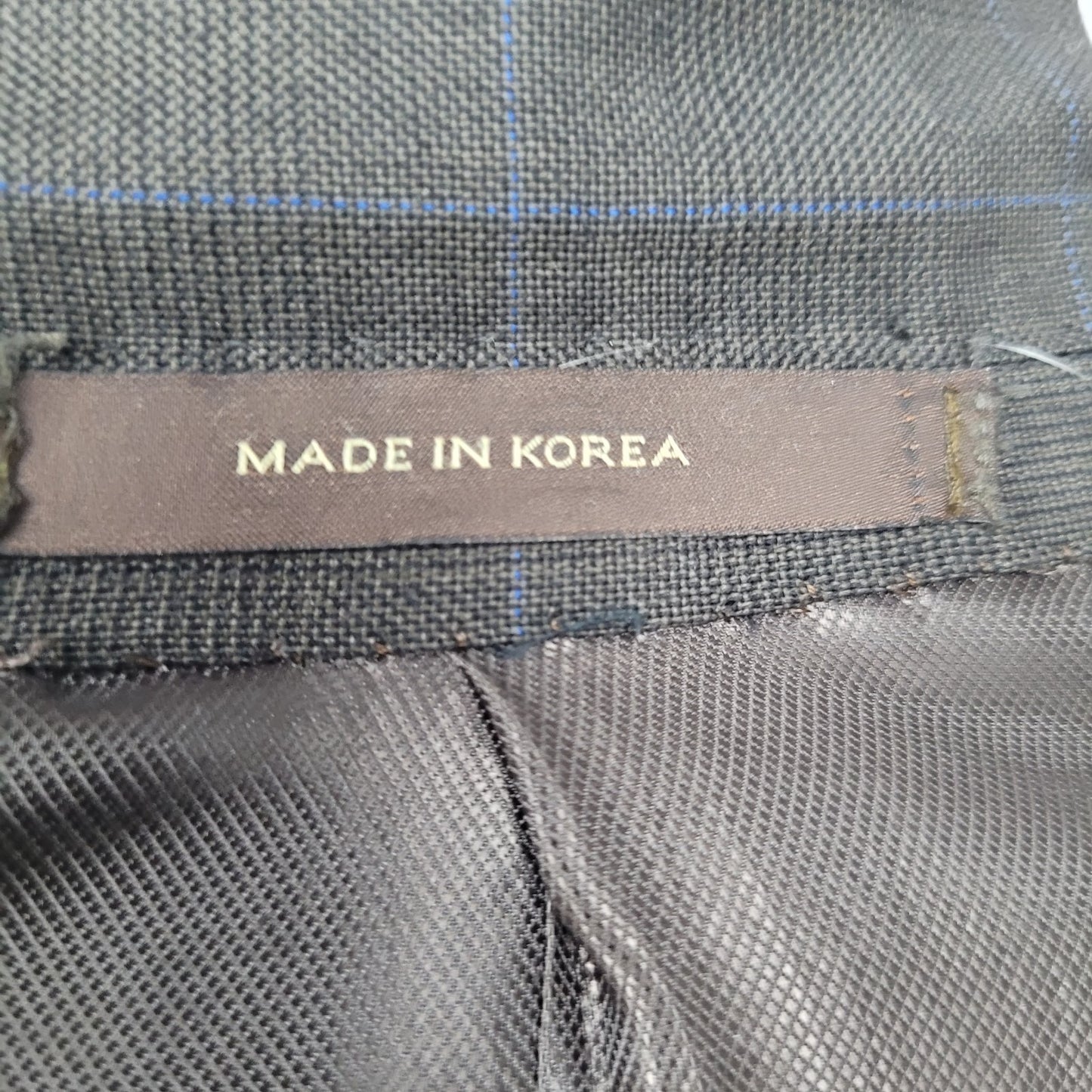 Tasso Elba Brown 100% Wool Angelico Full Suit Set Jacket 46R Pants 40R 40x28