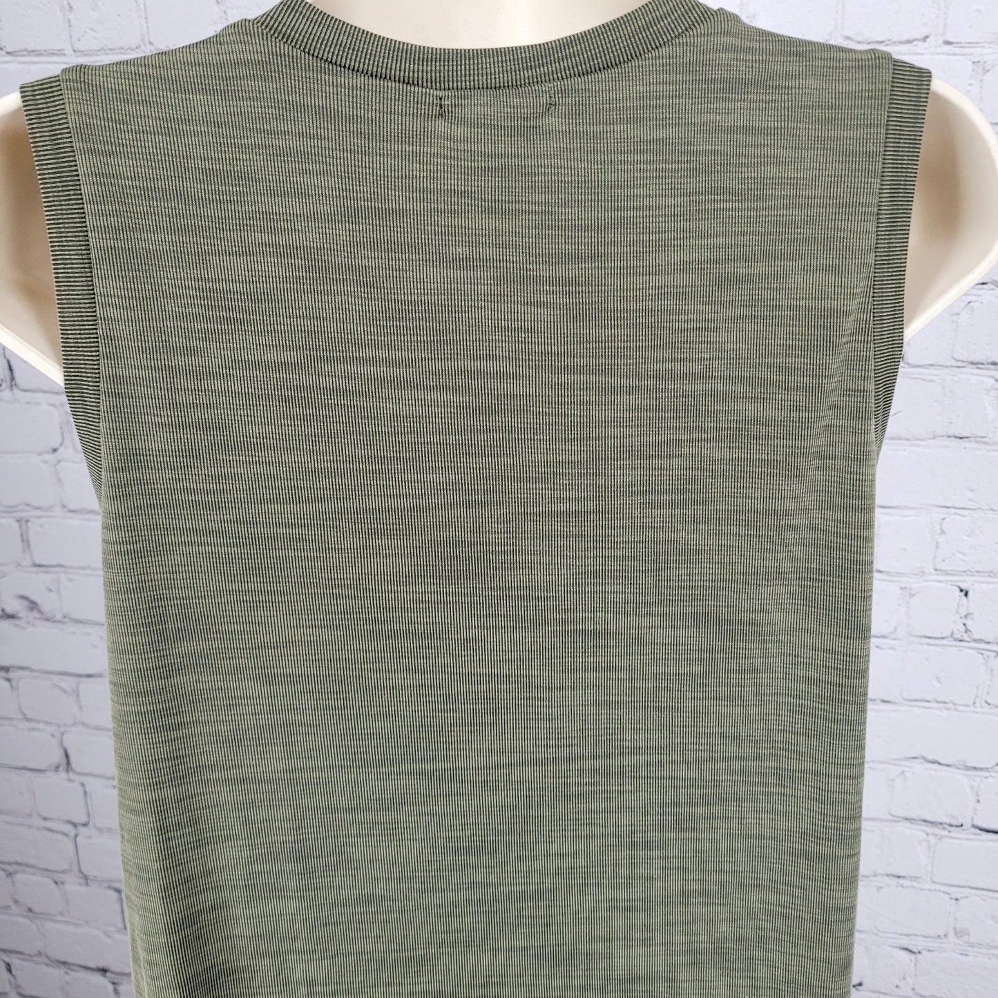 Nicole Miller Green Sleeveless Side Slits Unlined Maxi Tank Dress XS