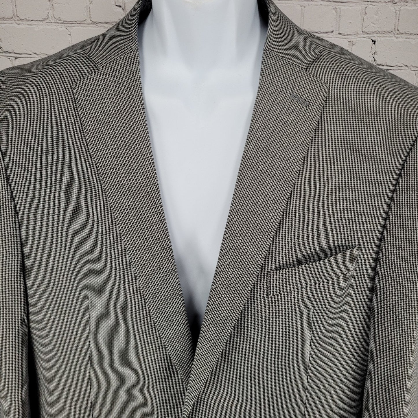 Michael Kors Grey 2 Button Double Vented Notch Blazer Sport Coat Size 44L