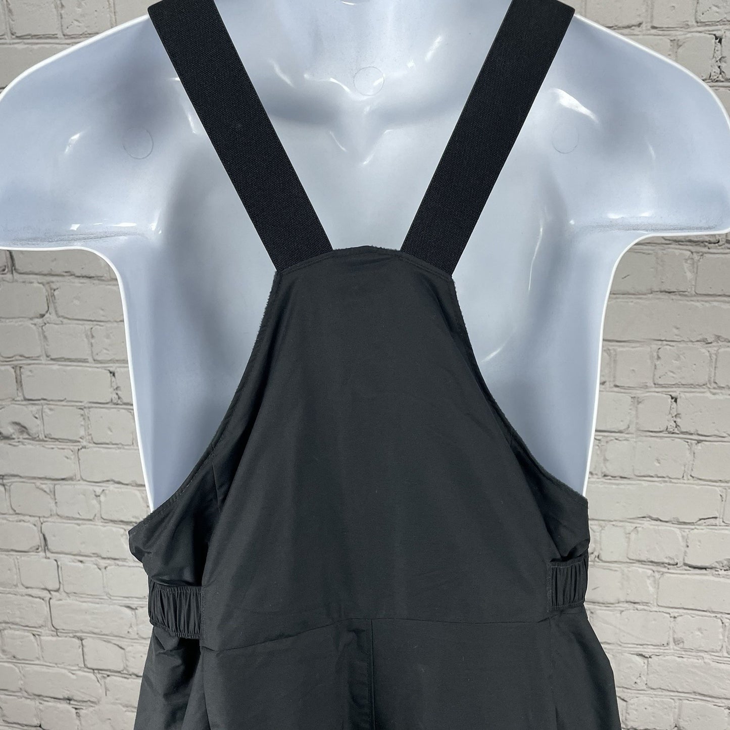 NWT Columbia Black Waterproof Insulated Zipped Out Grown Ski Bib Youth Size XL