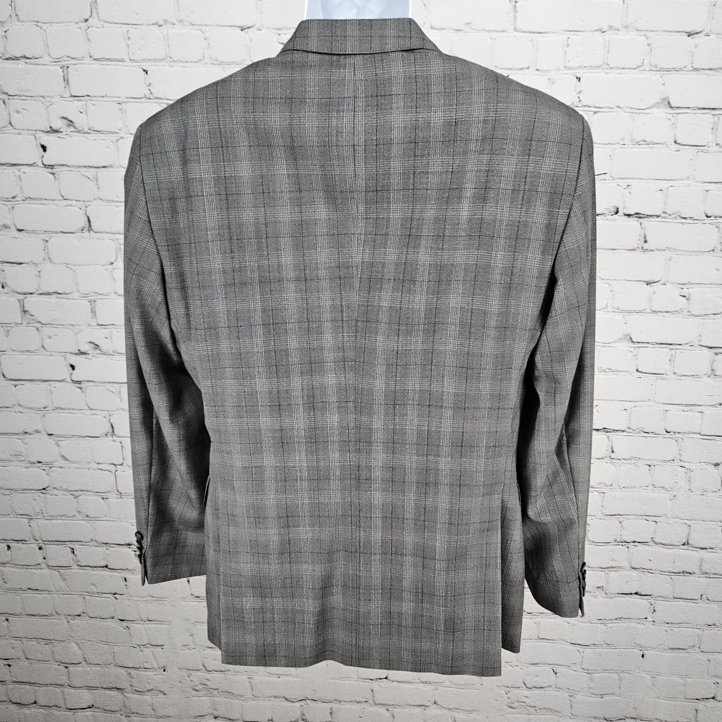 Hugo Boss Grey 100% Wool Guabello Super 130 2 Button Notch Blazer Sport Coat 40R