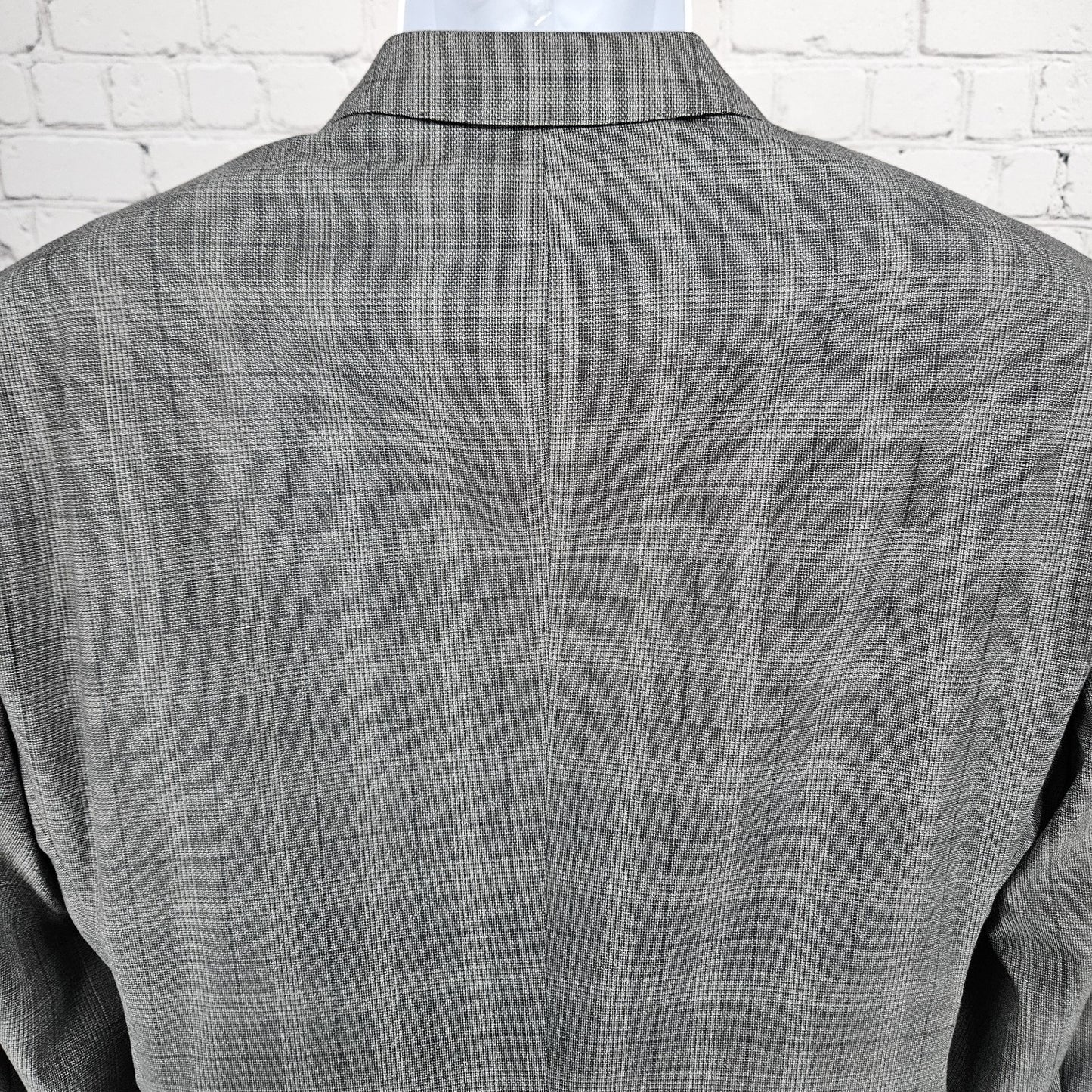 Hugo Boss Grey 100% Wool Guabello Super 130 2 Button Notch Blazer Sport Coat 40R