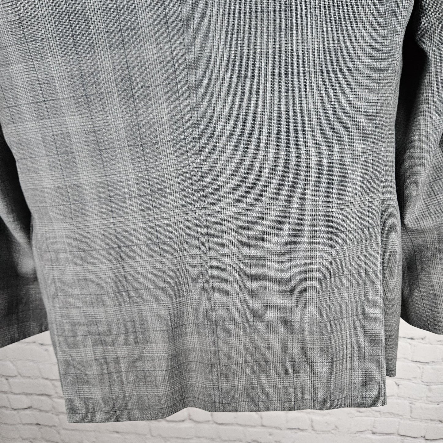 Hugo Boss Grey 100% Wool Guabello Super 130 2 Button Notch Blazer Sport Coat 40R