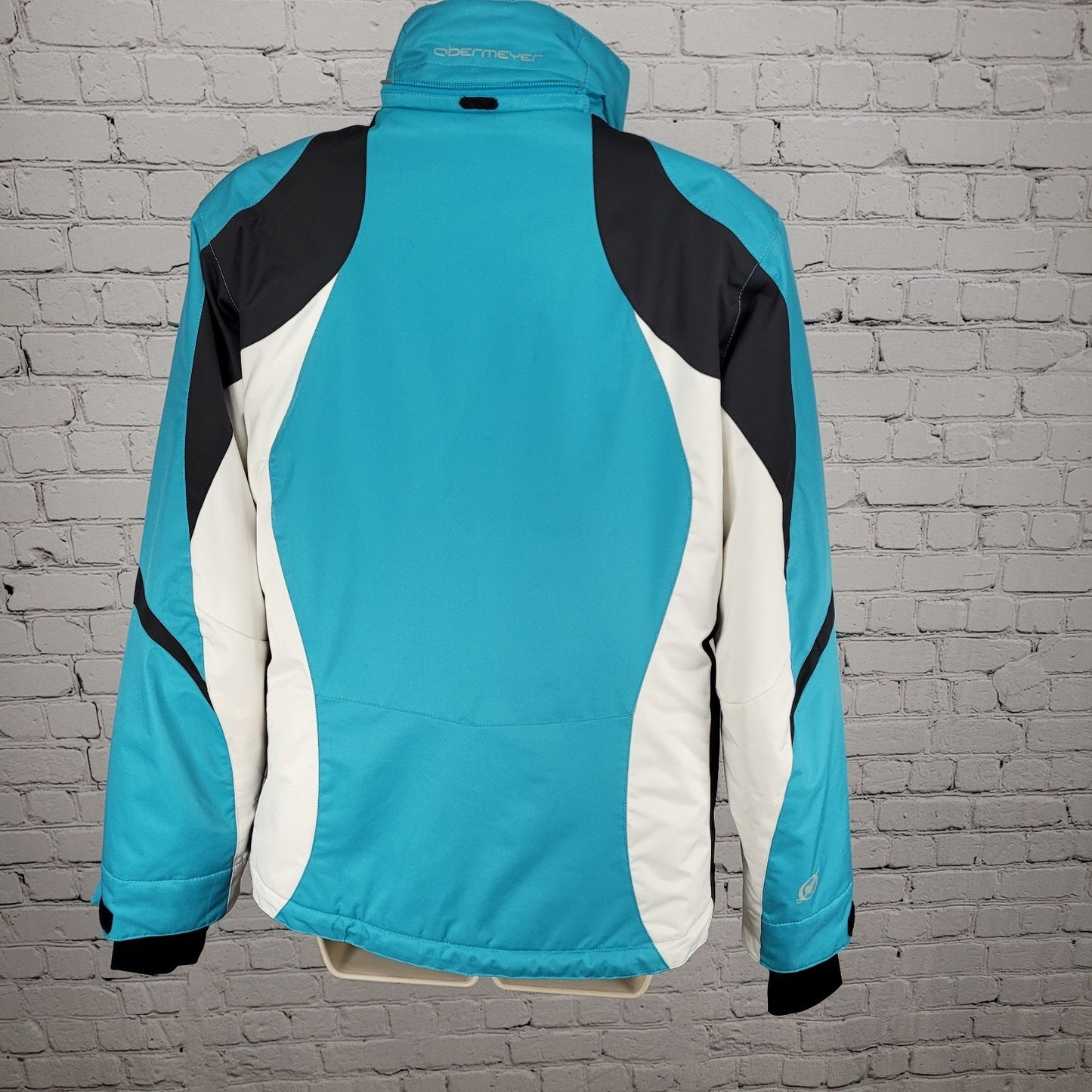 Obermeyer Blue DuPont ComforMax Classic Insulated Full Zip Ski Jacket Size 10