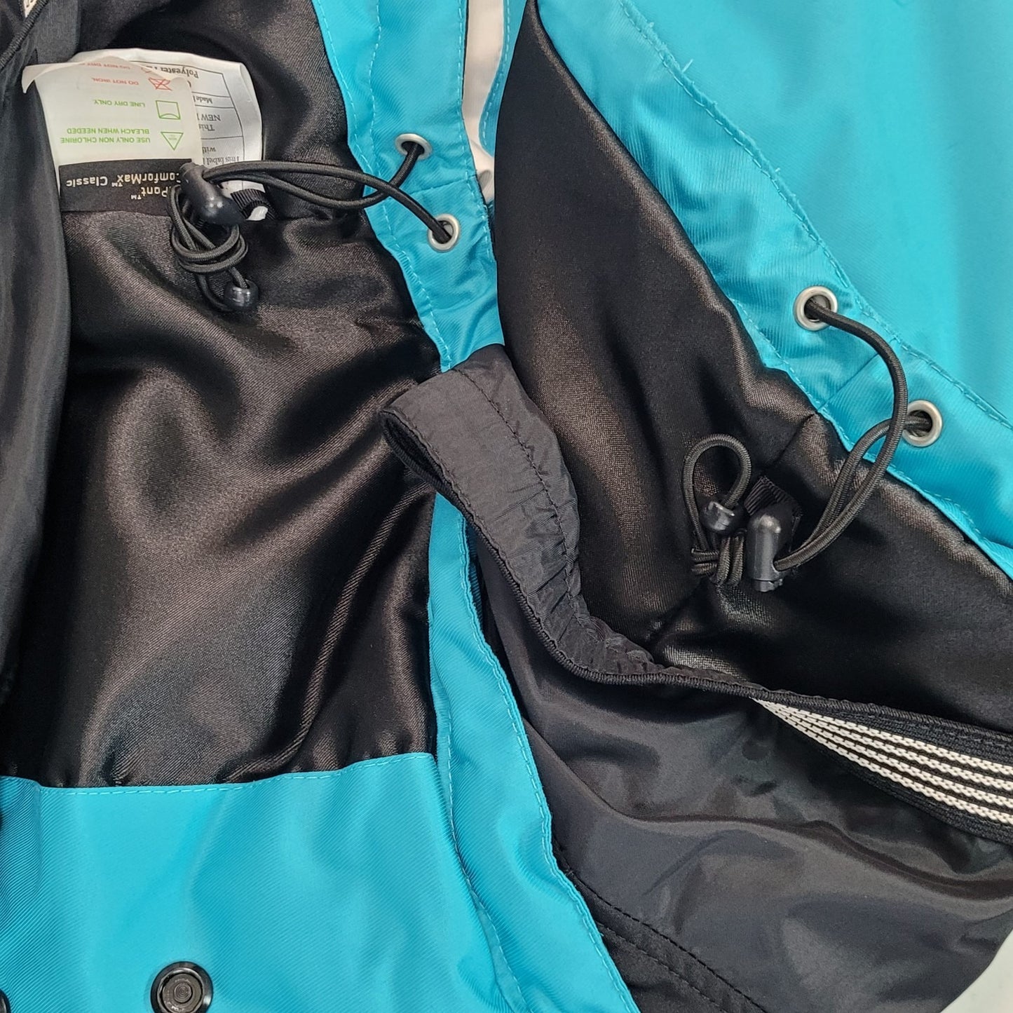 Obermeyer Blue DuPont ComforMax Classic Insulated Full Zip Ski Jacket Size 10