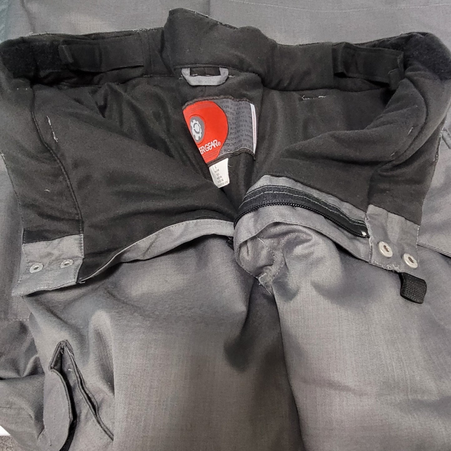 Boulder Gear Grey Adjustable Waist Insulated Snow Ski Pants Large L (36x31)