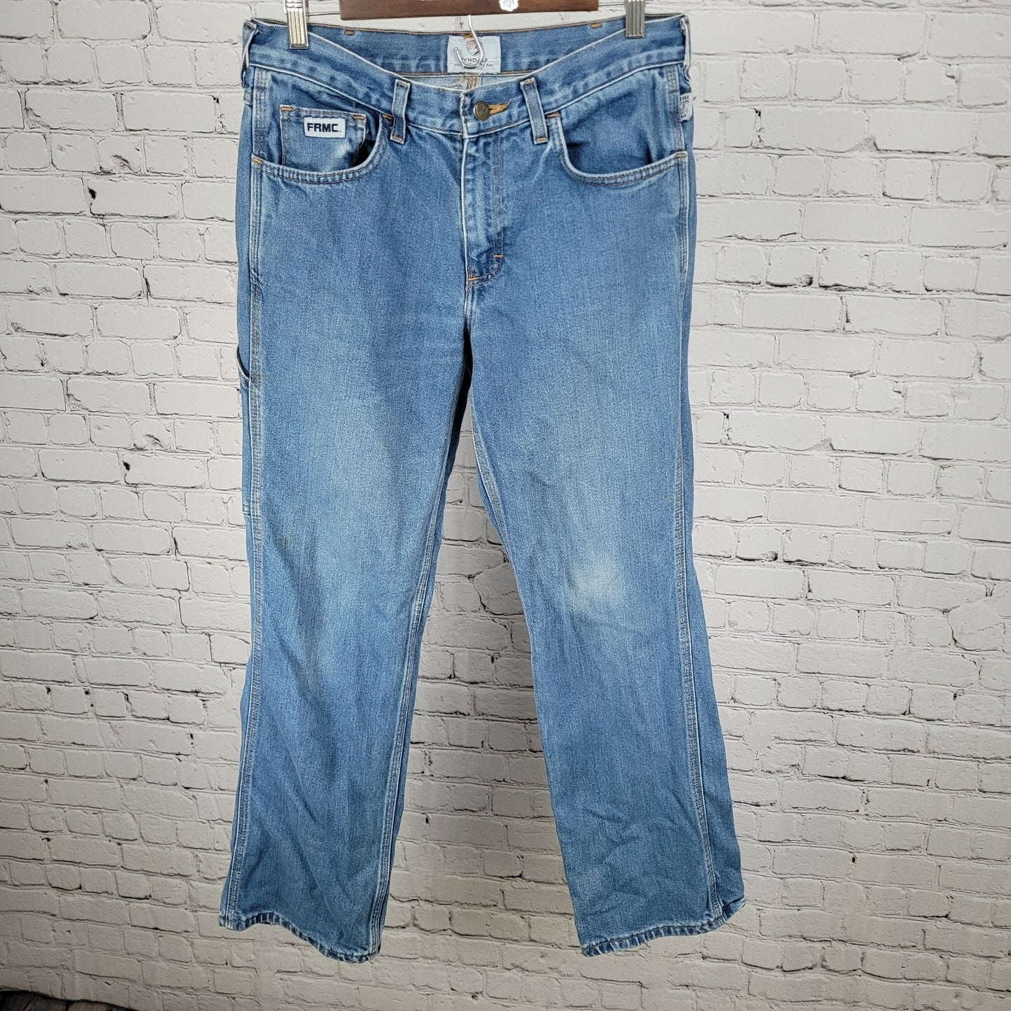Tyndale Blue Denim FRMC Flame Resistant Protective Jeans USA Made Size 8 (30x31)