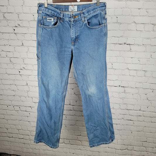 Tyndale Blue Denim FRMC Flame Resistant Protective Jeans USA Made Size 8 (30x31)