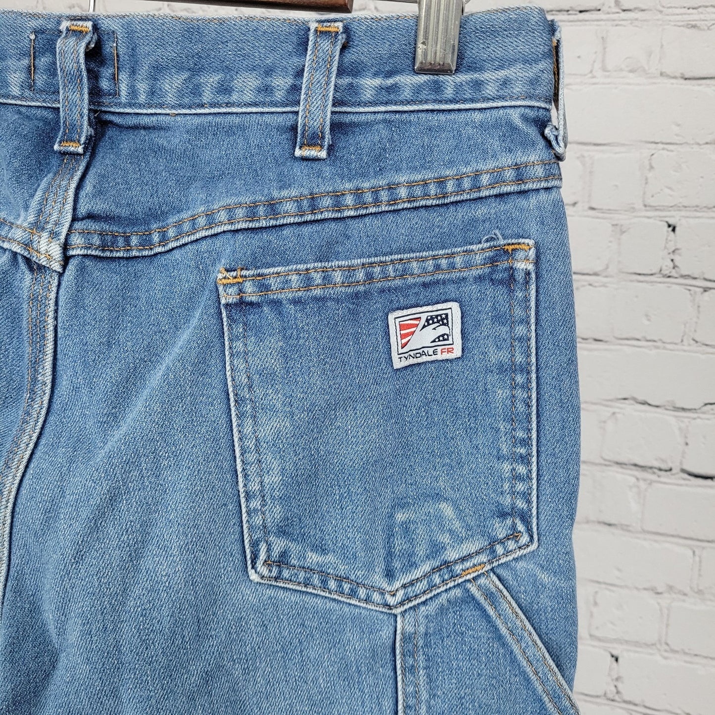 Tyndale Blue Denim FRMC Flame Resistant Protective Jeans USA Made Size 8 (30x31)
