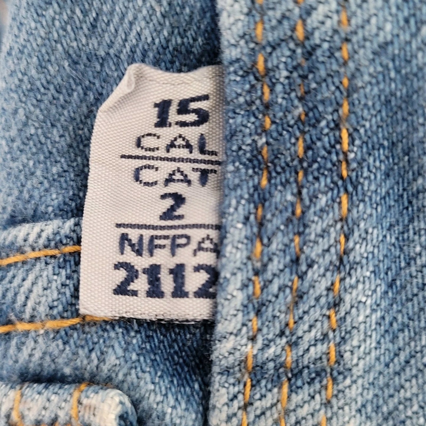 Tyndale Blue Denim FRMC Flame Resistant Protective Jeans USA Made Size 8 (30x31)