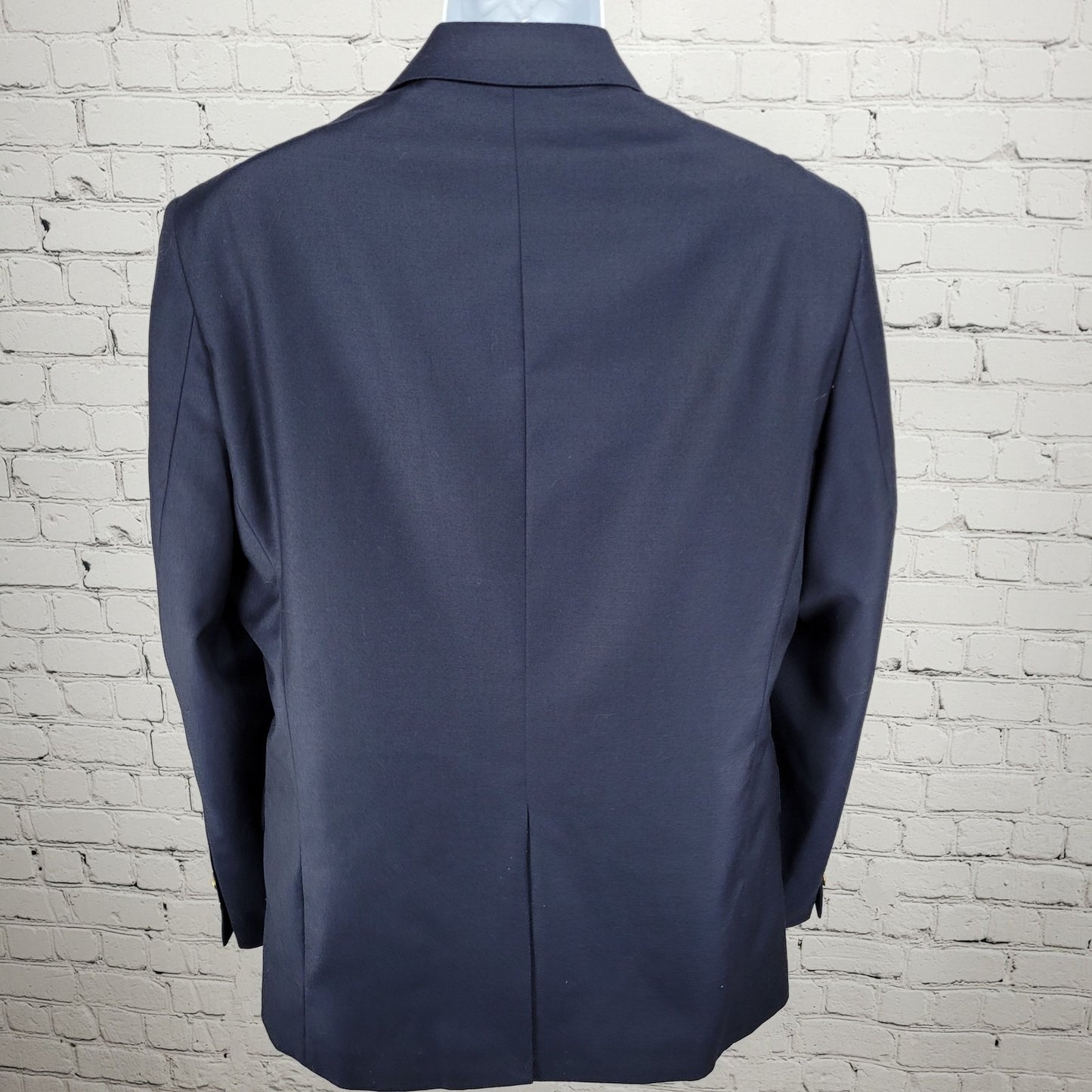 Blaze-In Sportswear Navy Phi Delta Theta Worsted Wool Notch Blazer Sportcoat 40R