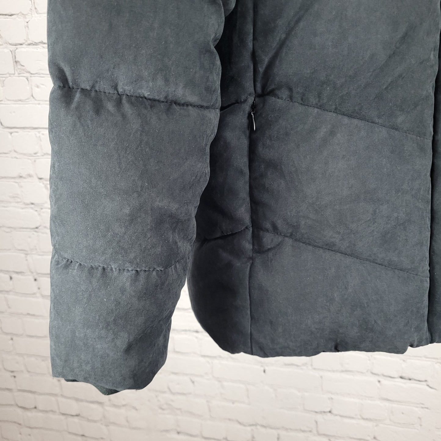 Abercrombie & Fitch Ultra Black Fleece Lined Insulated Hooded Jacket Size XS