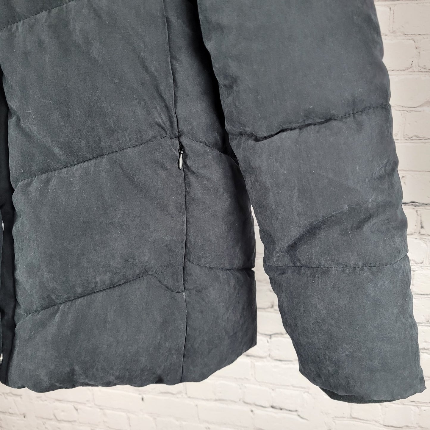 Abercrombie & Fitch Ultra Black Fleece Lined Insulated Hooded Jacket Size XS