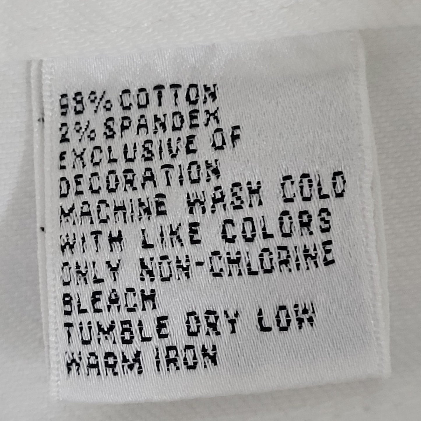 Talbots White Stretch Denim High Rise Straight Leg Jeans 14 (33x30)