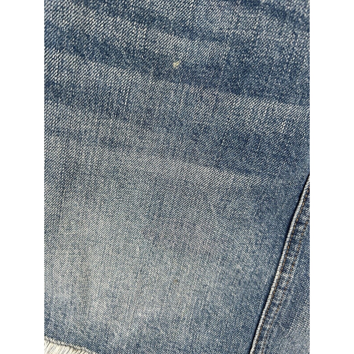 Madewell Medium Wash Raw Hem Straight Pencil Denim Mini Skirt Women’s 29