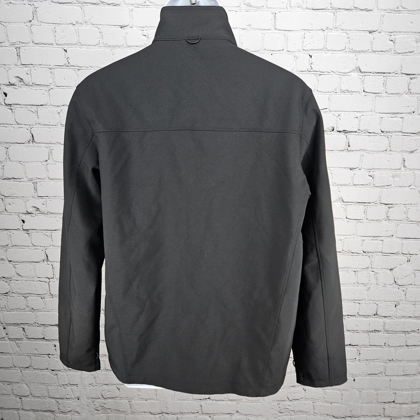 Sonic Black Fleece Lined Logo Employee Uniform Zip Pockets Jacket Medium M