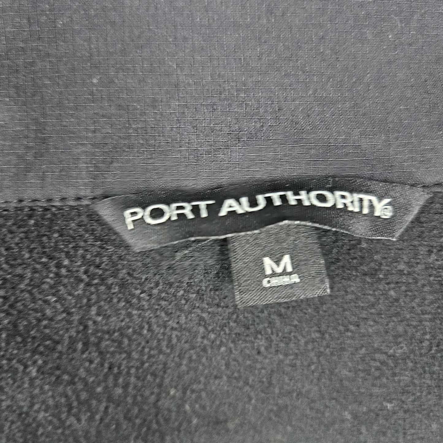 Sonic Black Fleece Lined Logo Employee Uniform Zip Pockets Jacket Medium M