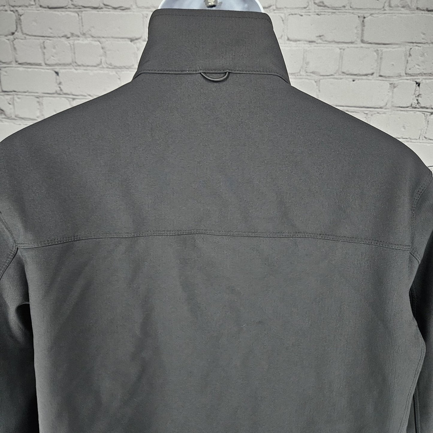 Sonic Black Fleece Lined Logo Employee Uniform Zip Pockets Jacket Medium M
