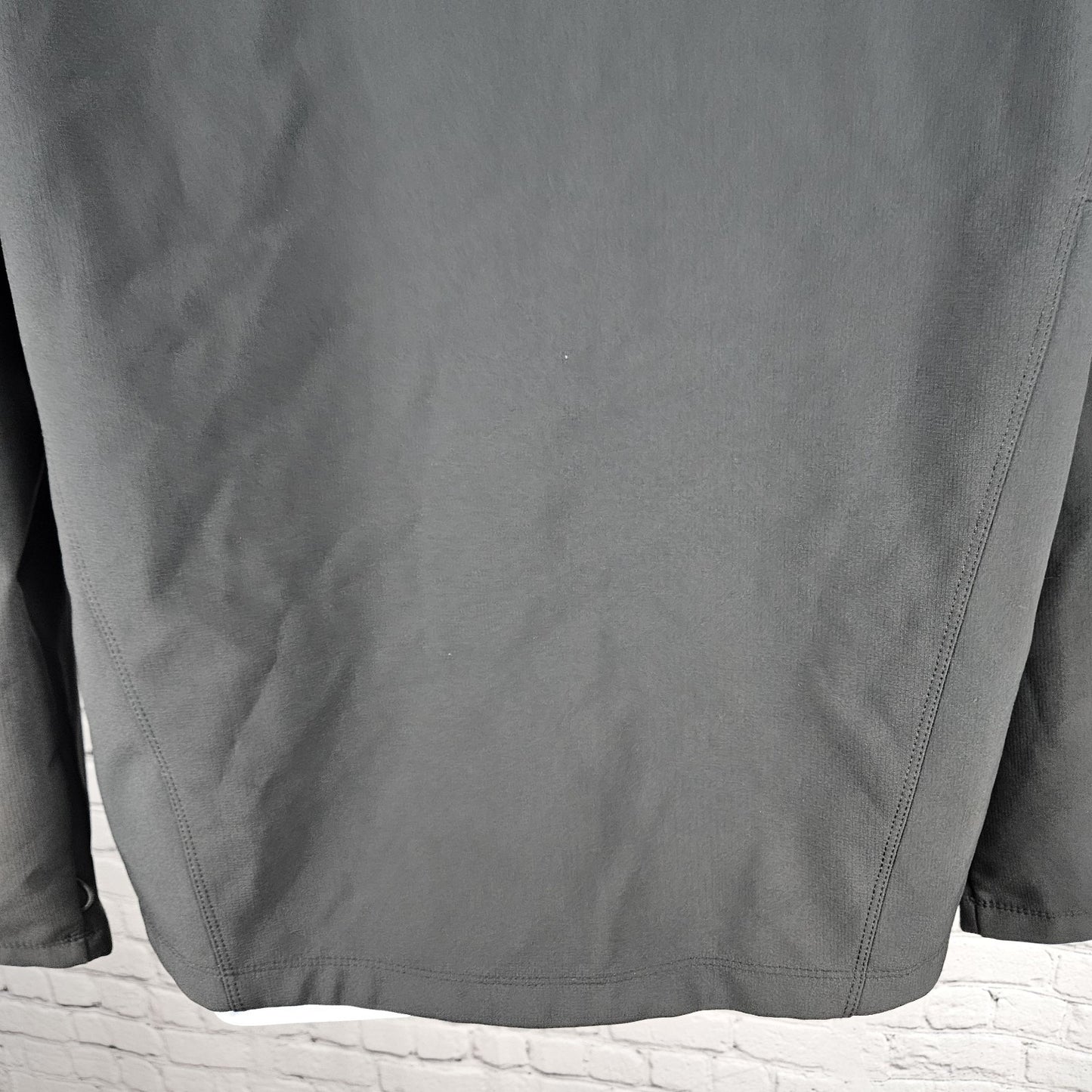 Sonic Black Fleece Lined Logo Employee Uniform Zip Pockets Jacket Medium M