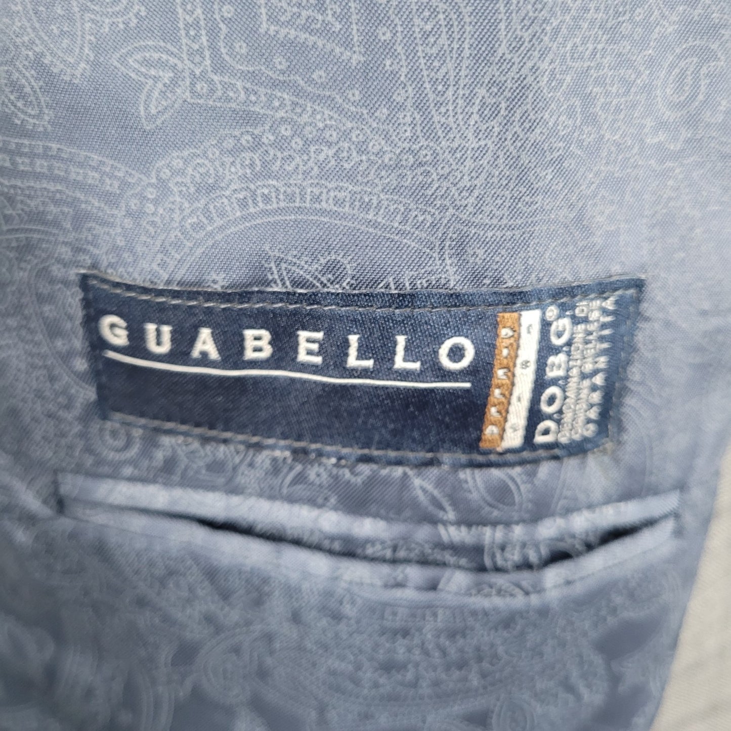 Joseph Abboud Guabello Grey 100% Wool Check Blazer Sport Coat USA Made Size 46S