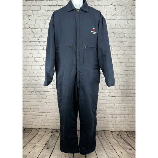 Steelguard American Fleet Service Navy Insulated Coverall Cargo Size Large L