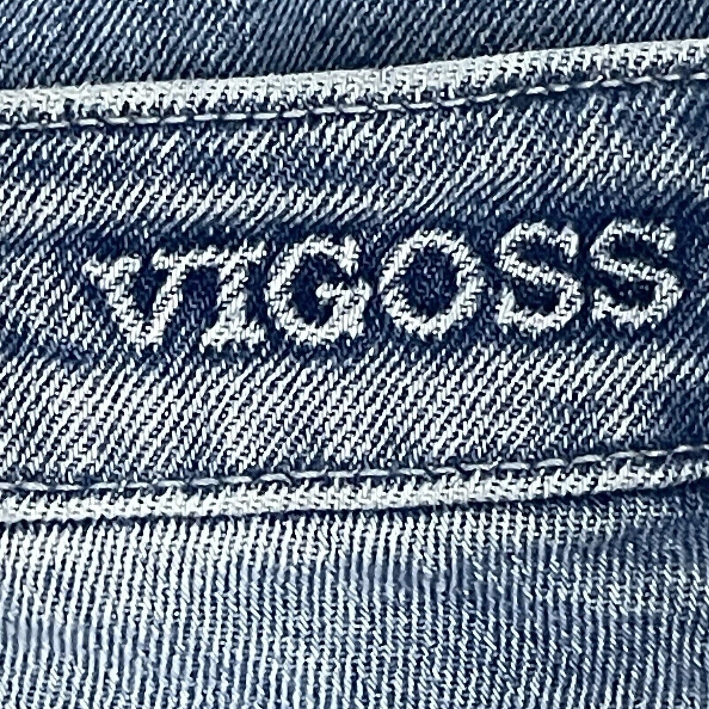Vigoss Thompson Tomboy Distressed High Rise Medium Wash Skinny Jeans 31 (31x27)