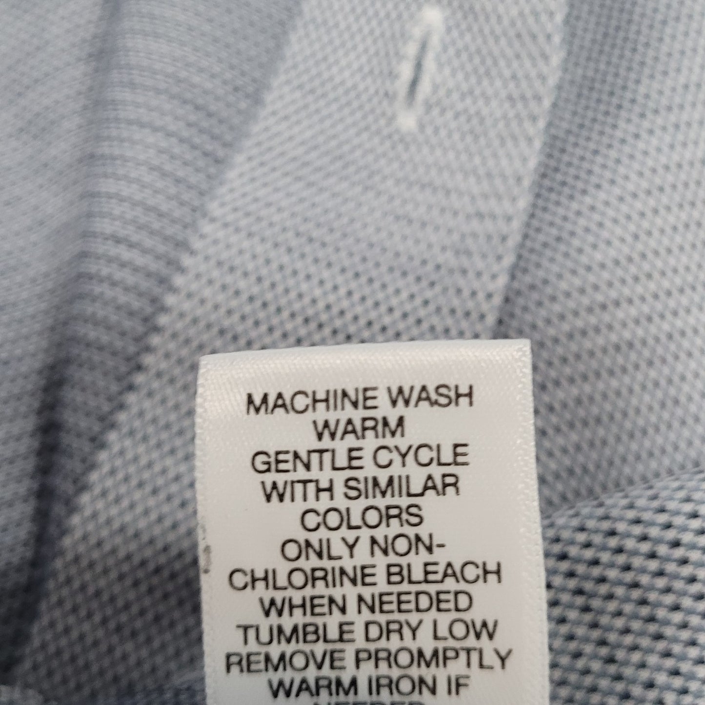 Cremieux Black Grey 100% Cotton Button Up Long Sleeve Dress Shirt Large L