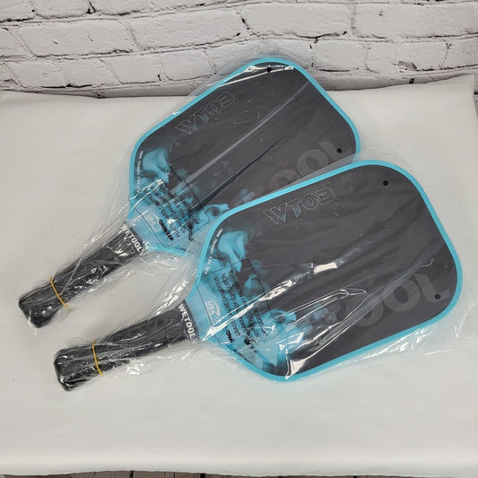New Wetool WT03 USA Pickleball Approved 16mm Thickness 5.5" Grip Paddles Set 2