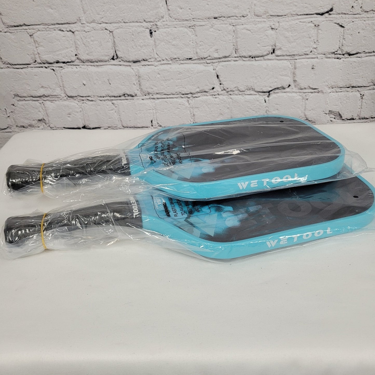 New Wetool WT03 USA Pickleball Approved 16mm Thickness 5.5" Grip Paddles Set 2