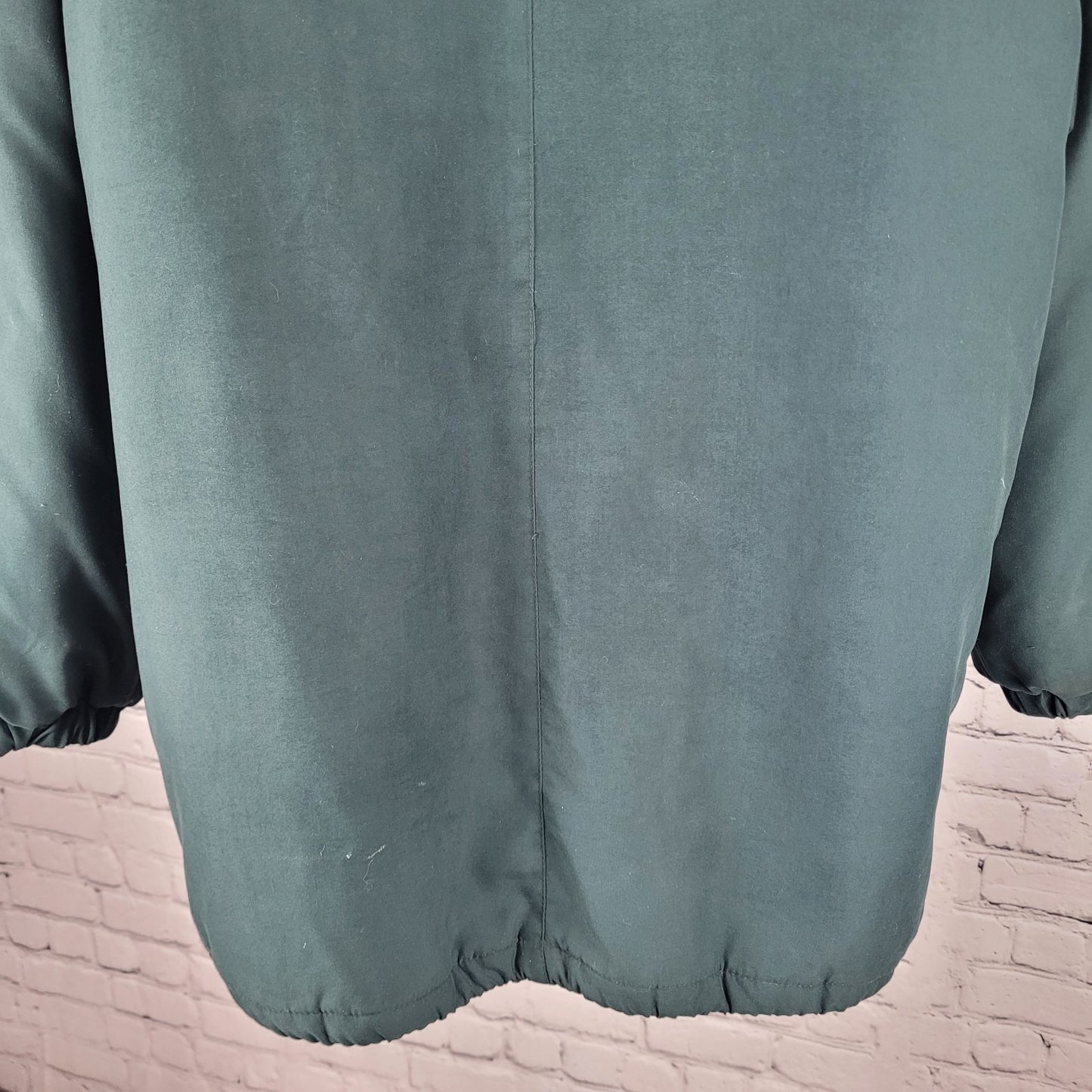 Forecaster Of Boston Green Insulated Removable Fur Trim Hood Zip Jacket Size XS