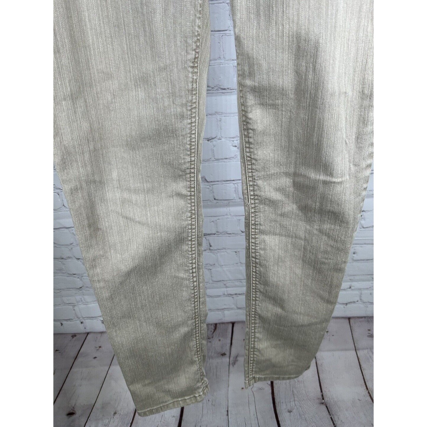 Chico’s Light Brown Pull On Skinny Leg High Rise Women’s Jeggings Sz 8 (32 x 29)