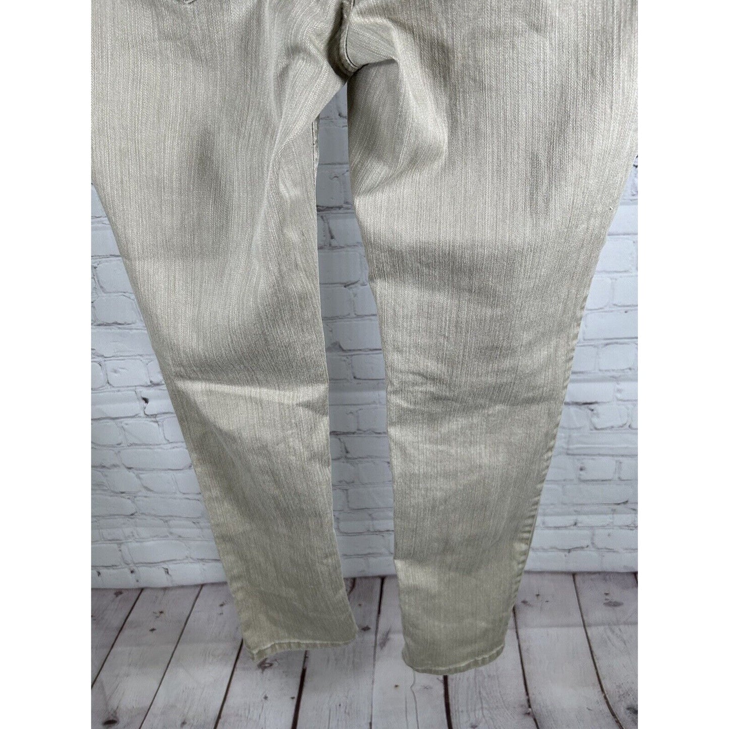 Chico’s Light Brown Pull On Skinny Leg High Rise Women’s Jeggings Sz 8 (32 x 29)