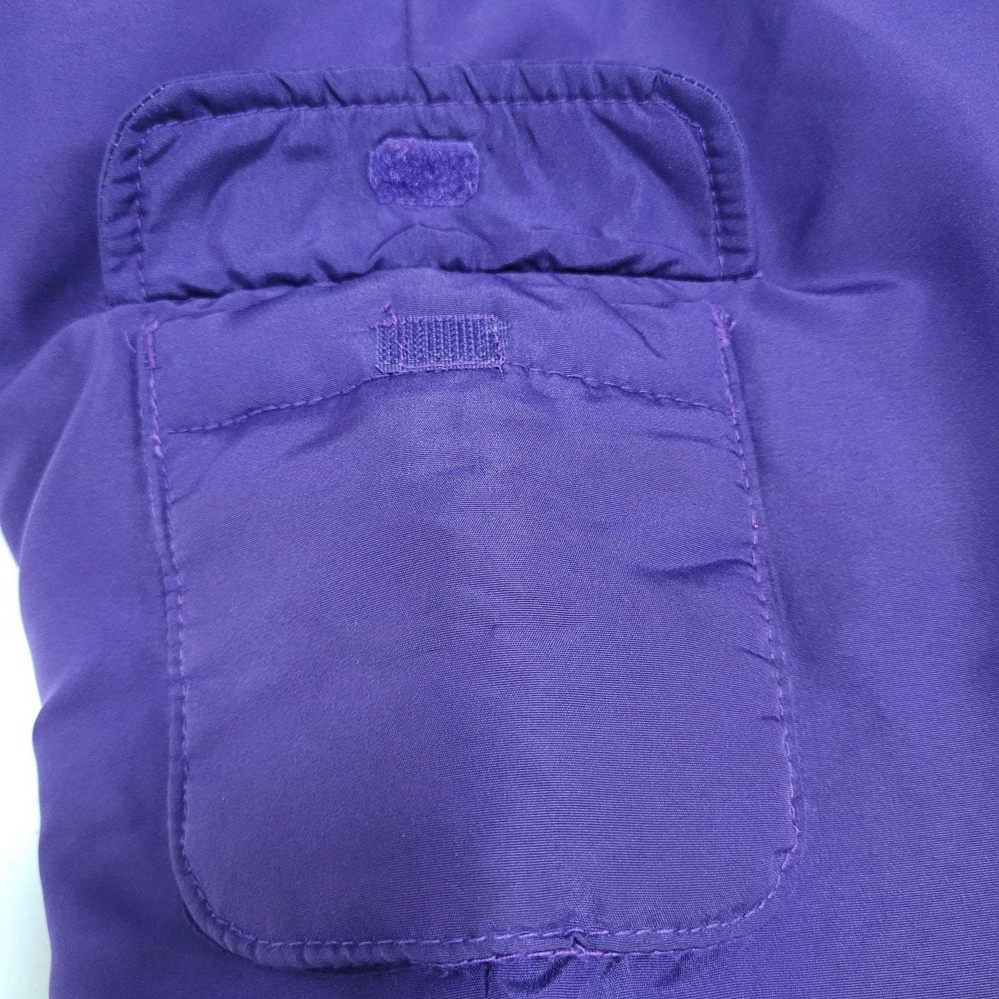 London Fog Purple Insulated Padded Adjustable Strap Zip Cargo Pocket Snow Bib 3T