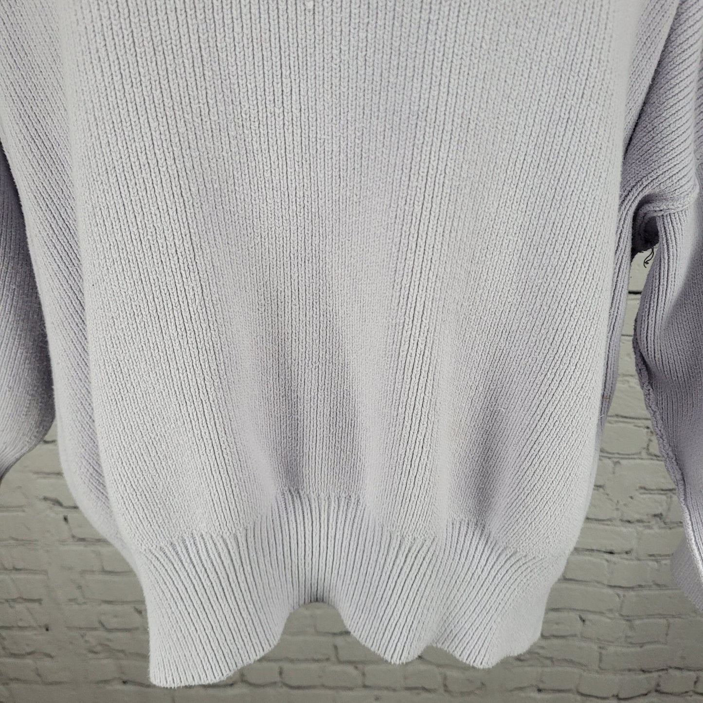 Free People Purple Oversized Boxy Dolman Long Sleeve Pullover Sweater Size XS
