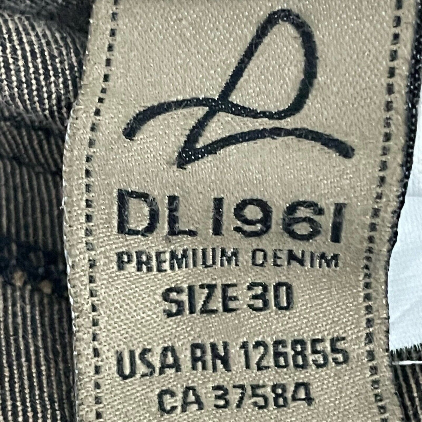 DL1961 Premium Denim Brown Emma Legging Slither Snake Mid Rise Size 30 (31x27)