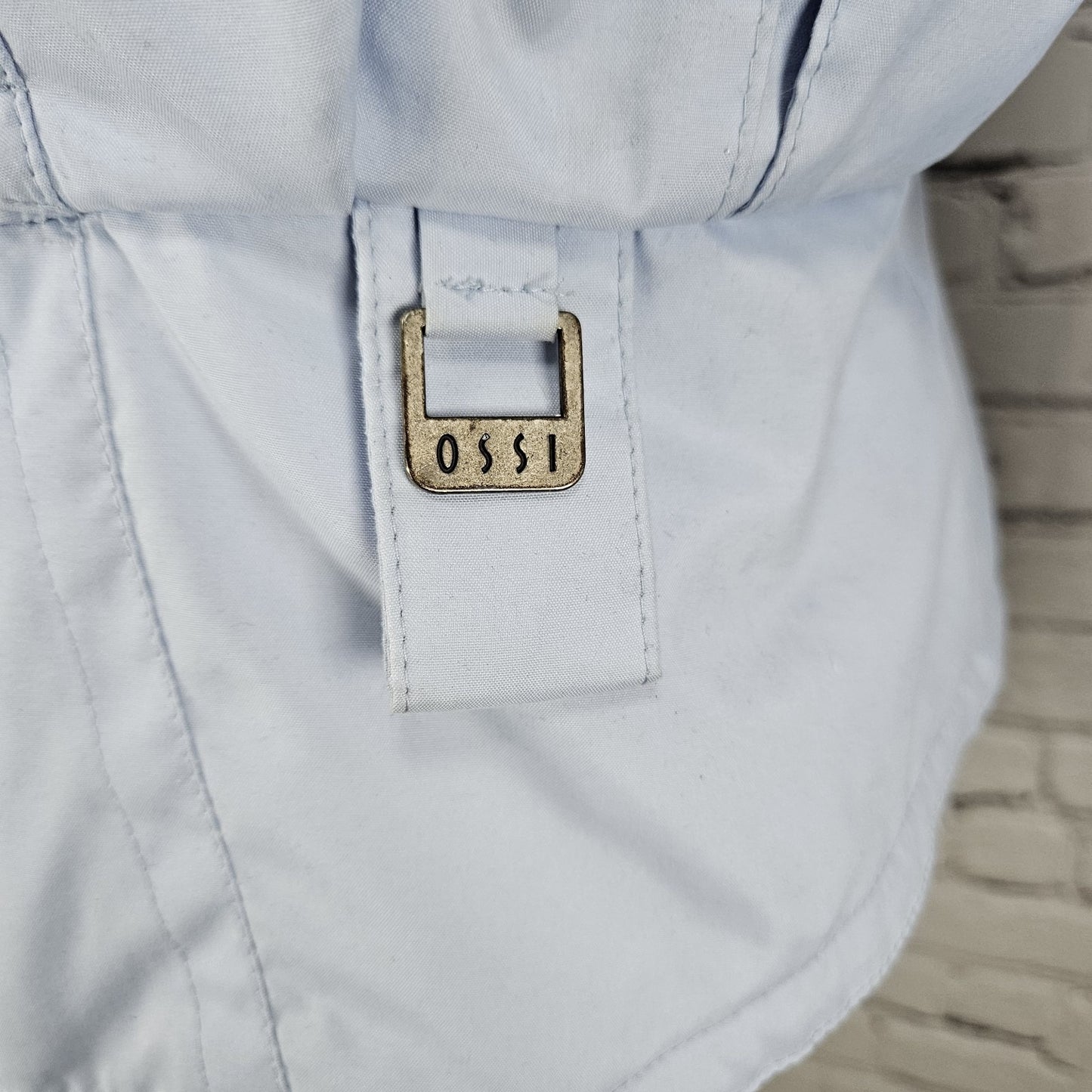 VTG Ossi Skiwear Blue Faux Fur Collar Insulated Full Zip Inner Pocket Jacket 8