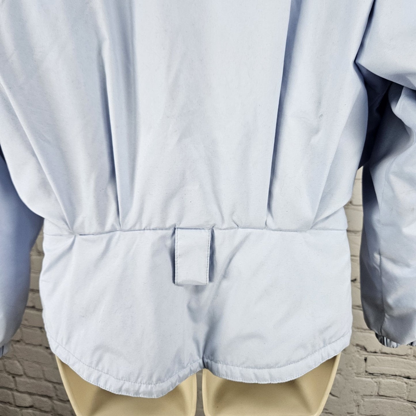 VTG Ossi Skiwear Blue Faux Fur Collar Insulated Full Zip Inner Pocket Jacket 8