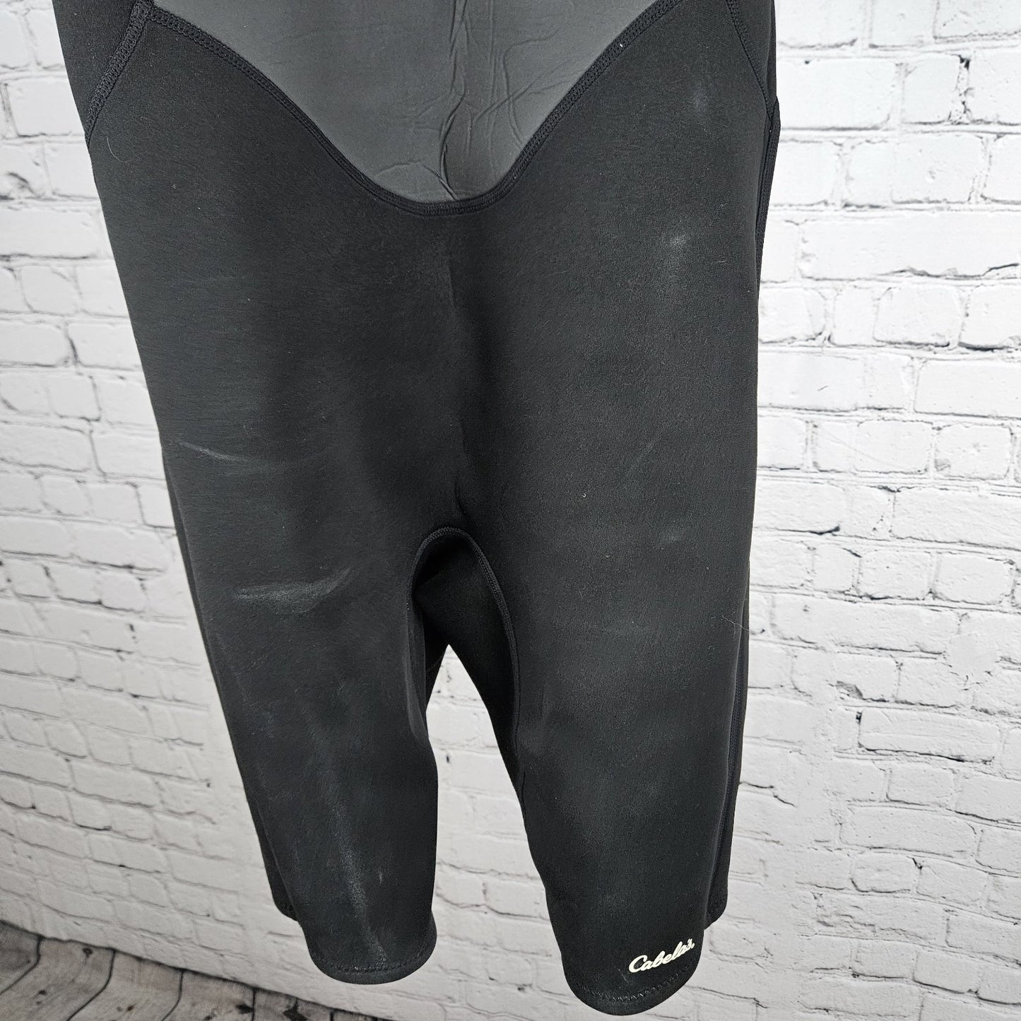 Incite Cabela's Black 2:2 Aqualite Short Sleeve Shorty Springsuit Wetsuit Medium