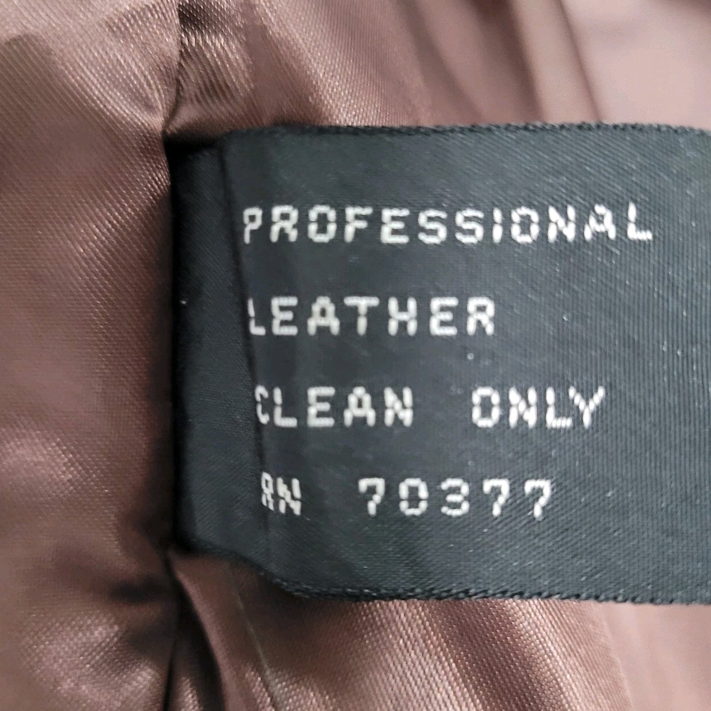 VTG Aggio Brown Genuine Soft Leather Full Zip Snap Pockets Bomber Jacket Large L