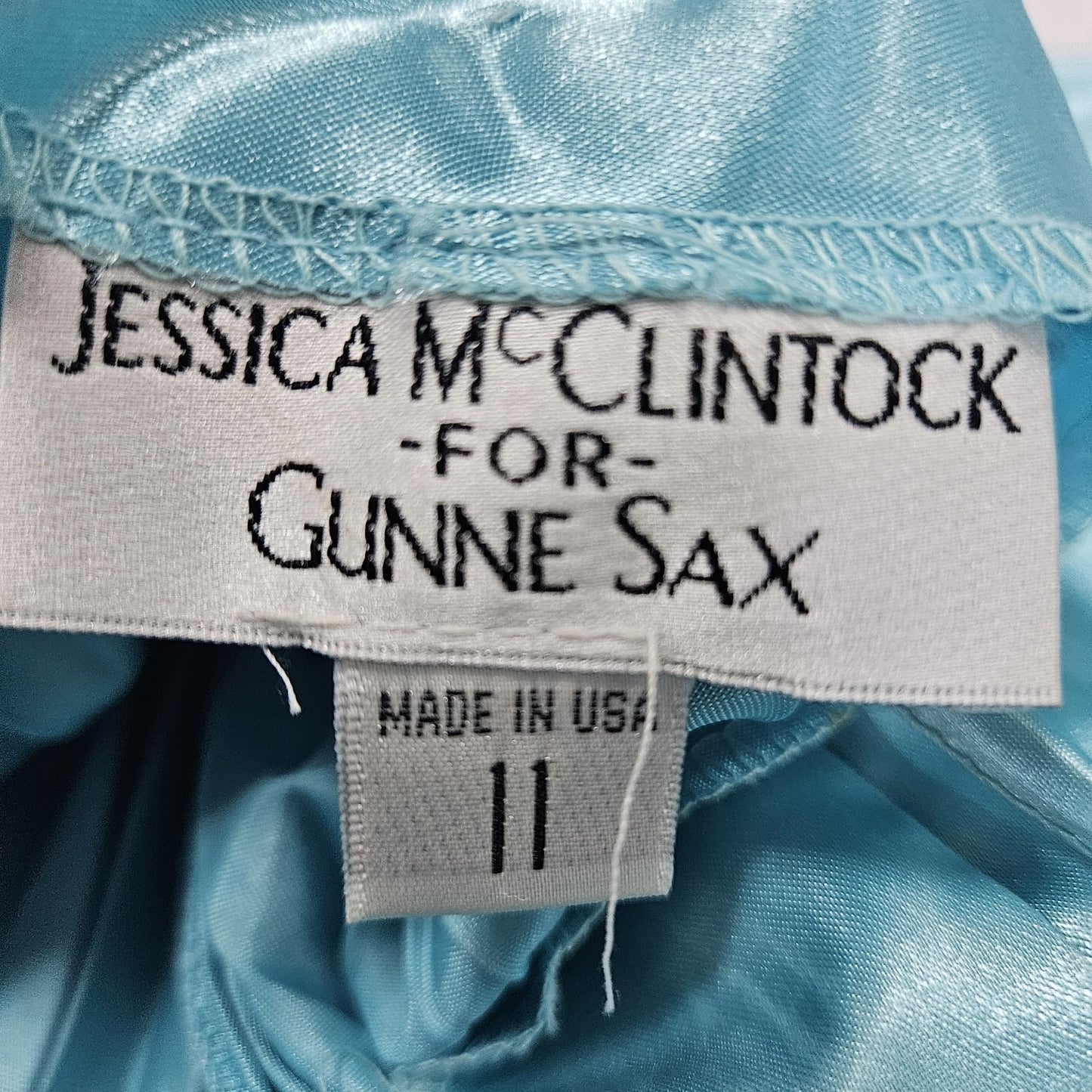 Jessica McClintock Gunne Sax Accordion  Strappy Back Sequin Short Dress USA 11