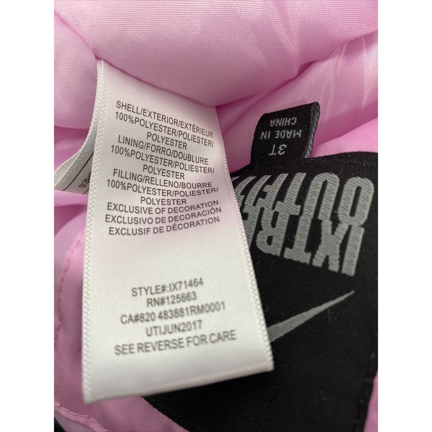 Ixtreme Outfitters Pink Ski Snowboard Snow Bib Youth 3T