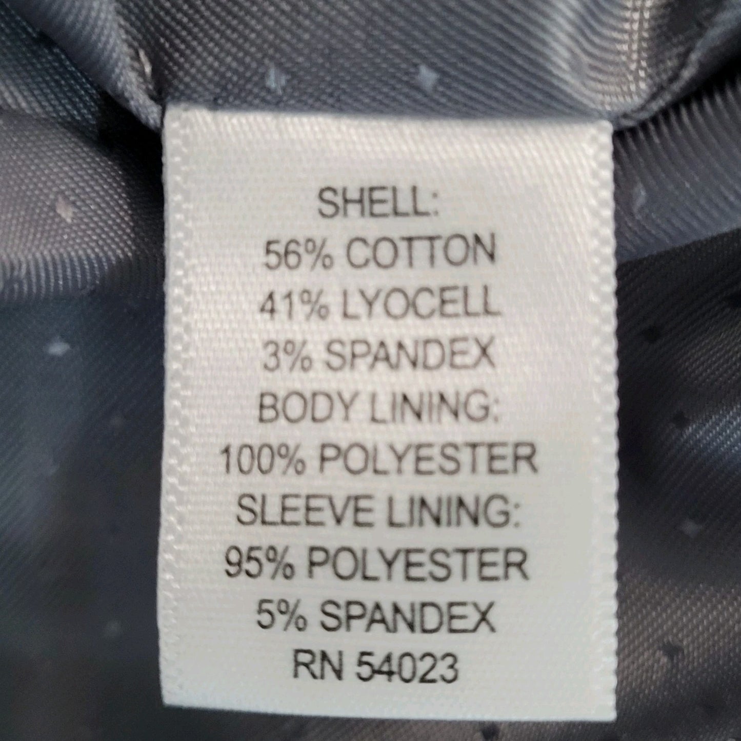 NWT Banana Republic Black Stretch 2 Button Vented Notch Blazer Jacket Size 8